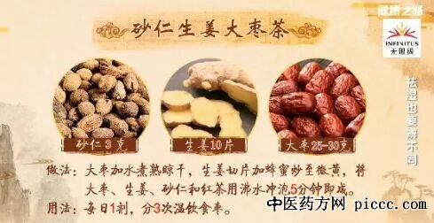 健康之路砂仁生姜大枣茶