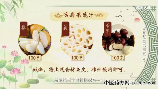 健康之路20190817:蔡阳平,祛暑良药,防暑果蔬汁,夏季防暑果冻