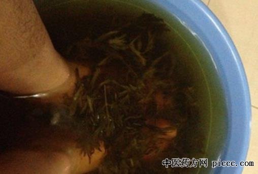 艾叶泡洗方