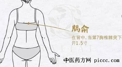 膈俞穴补血活血