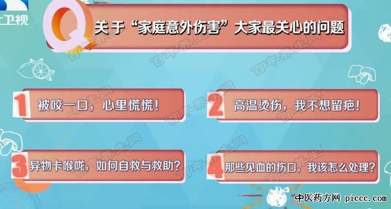 最常见家庭意外伤害