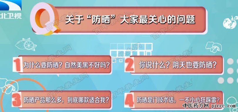 夏天防晒那些事儿