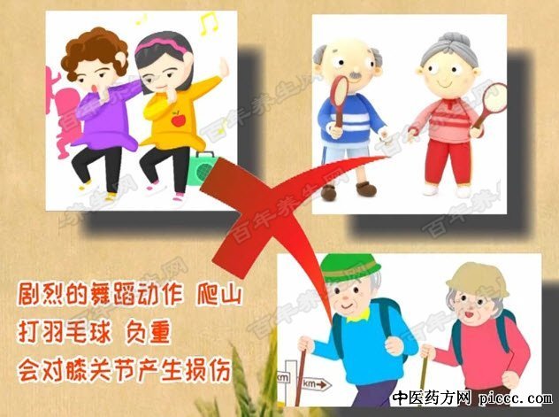 哪些动作可能加重膝关节的不适