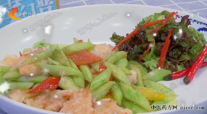 碧绿青瓜酿虾饼