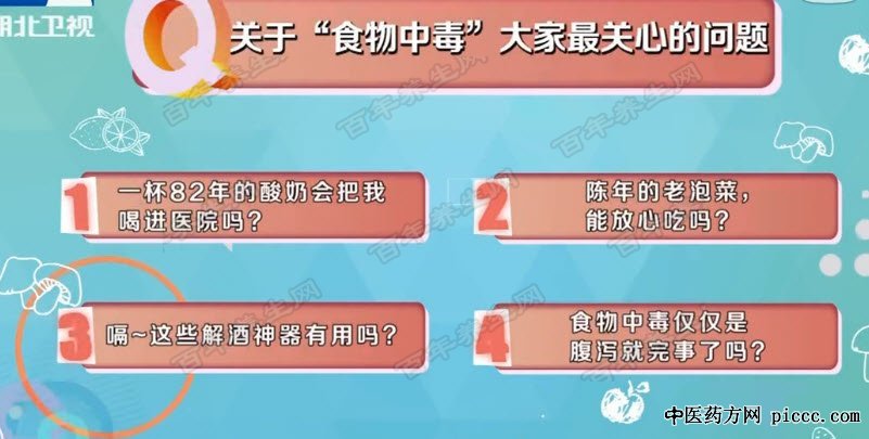 关于食物中毒会导致那些后果