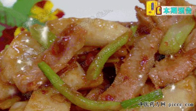 山药小炒猪颈肉