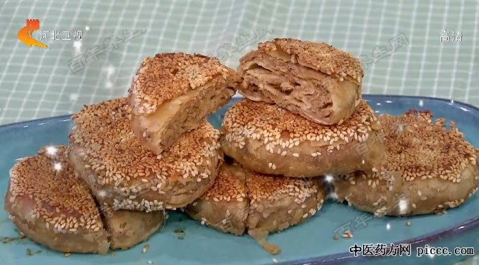 老北京芝麻酱烧饼