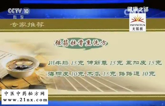 强筋壮骨熏洗方