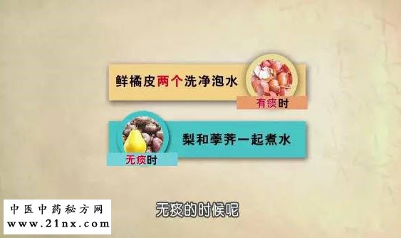 治疗咳嗽小妙招