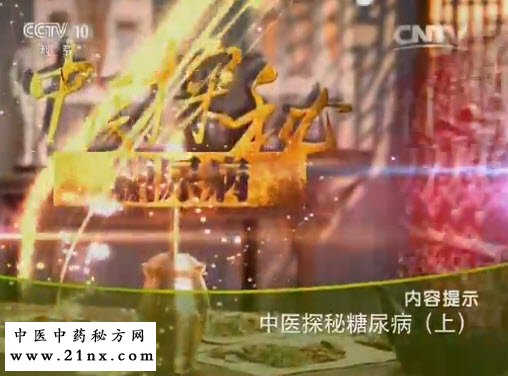 中医探秘糖尿病