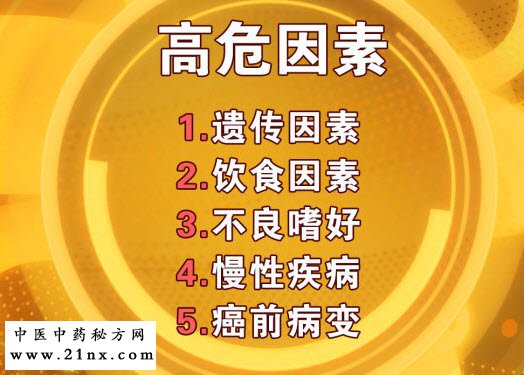 胃癌的高危因素