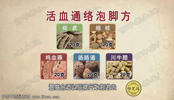 活血通络泡脚方