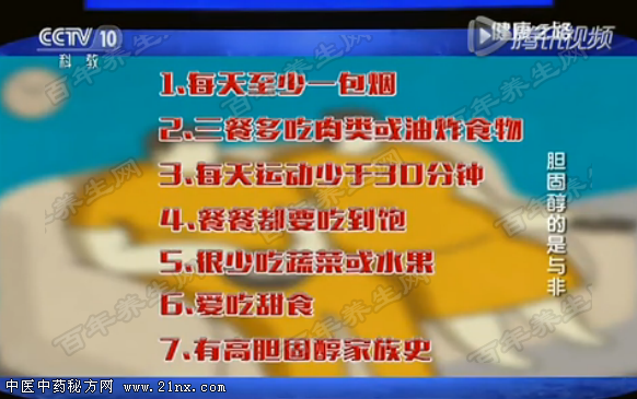 胆固醇的高危人群