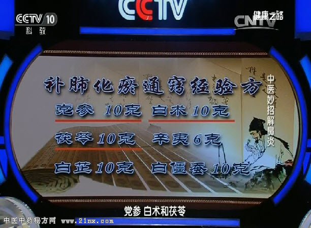 补肺化瘀通窍经验方