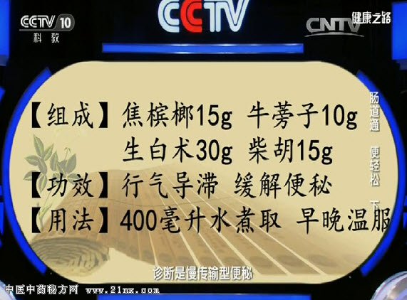 缓解便秘经验方