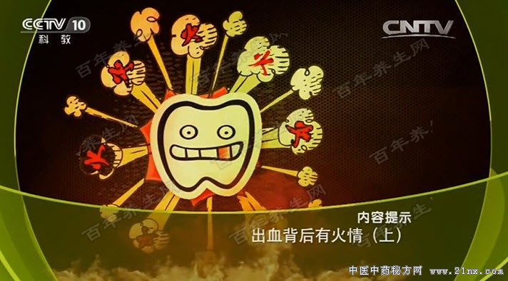 出血背后有火情