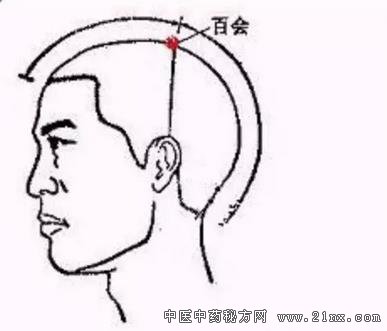 百会穴