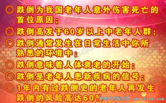 老年人跌倒的危害