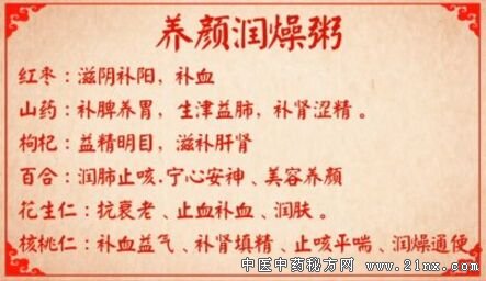 养生堂20180310《相伴大国医系列-美丽一生的秘密—2》养颜润燥粥