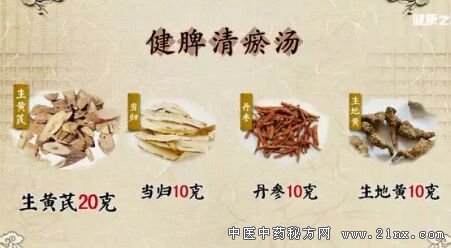 健脾清瘀汤 健脾清瘀汤