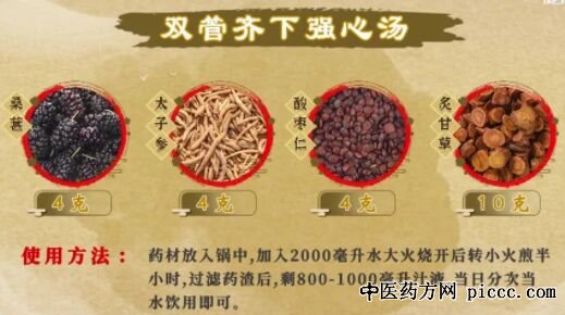 双管齐下强心汤