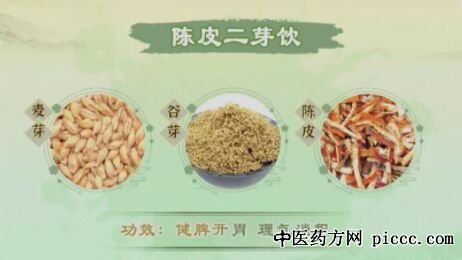 陈皮二芽饮