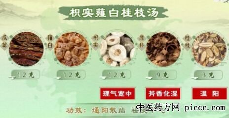 枳实薤白桂枝汤